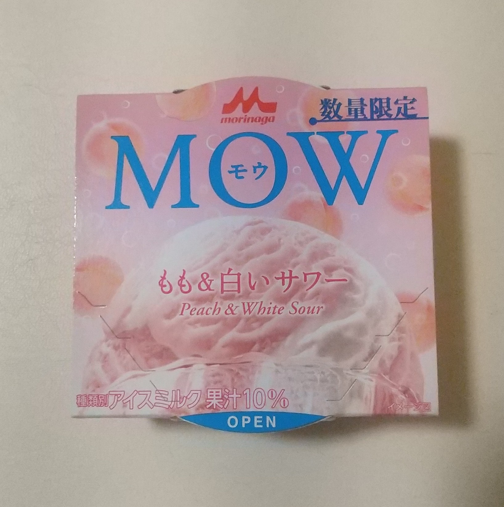 森永MOWモウもも＆白いサワー